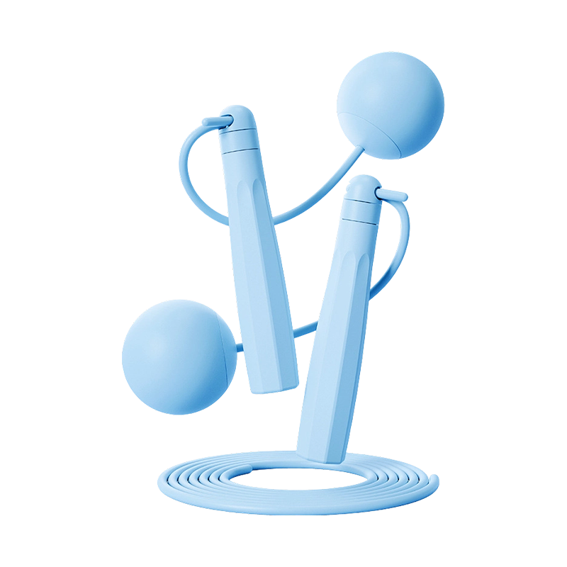 TS-79 150mm 길이 플라스틱 손잡이 레이싱 줄넘기